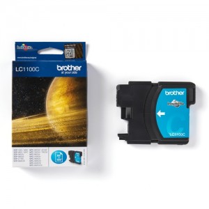 Brother LC-1100C (LC1100C) Ink Cartridge, Cyan