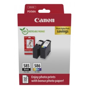 Canon PG-585/CL-586 (6205C004) Photo value pack Ink Cartridge Mu
