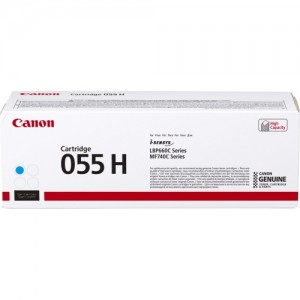 Canon CRG 055H (3019C004) Toner Cartridge, Cyan