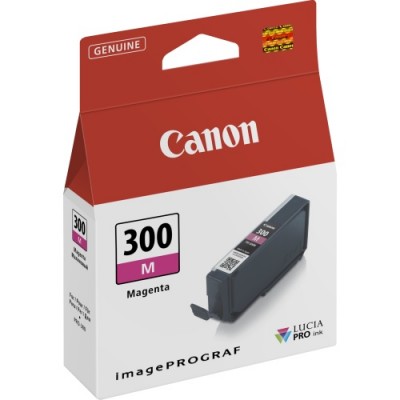 Canon PFI-300M (4195C001) Ink Cartridge, Magenta
